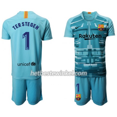 FC Barcelona Doelman TER STEGEN 1 Tenue III 2019/20 - SS (+ Korte broeken)